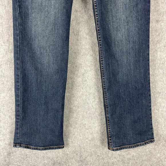 Lawman Jean Womens 9/10 Dark Wash Stretch Bootcut Mid Rise Western Cowgirl Rodeo - Picture 3 of 15